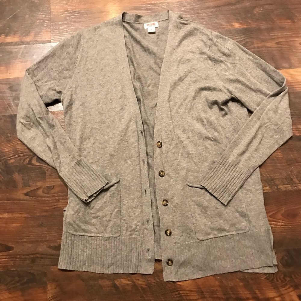 Mossimo Grey Cardigan